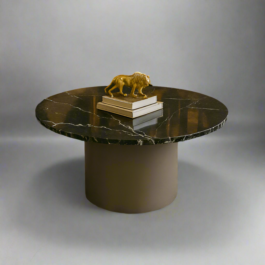 The Classic Black Spanish (Gray Round Base)