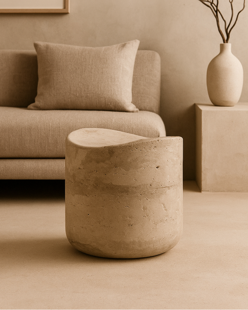 Siena Stone Stool