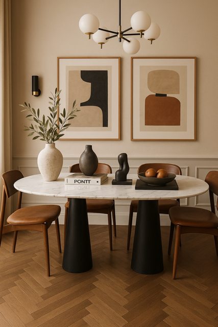 Greek Calacatta Dining Table