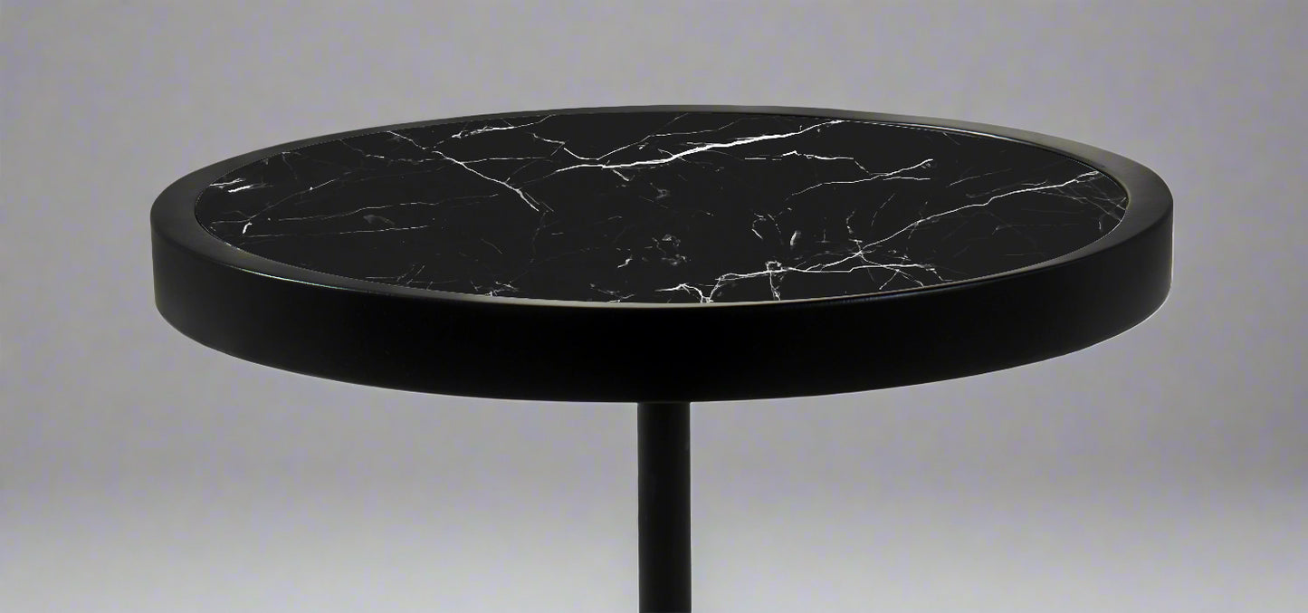 The Black Pedestal (Marble Surface)